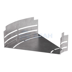                         Угол горизонтальный изменяемый 0-45гр.Ст.300х100(PR16.0993)  (Промрукав) 
						