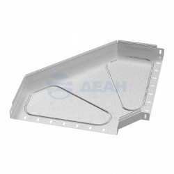                         Угол горизонтальный 90 градусов Стандарт HDZ 400х50 (PR16.1650)  (Промрукав) 
						