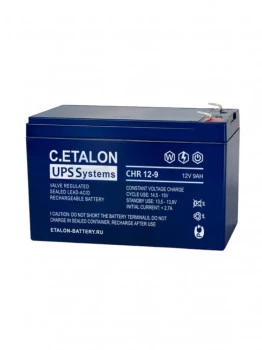 CHR 12-9 (АКБ 12-9) ETALON Аккумулятор