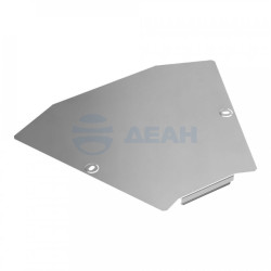                         Крышка угла горизонтального 45 градусов Стандарт INOX (AISI 304) 300 (PR16.3429) (Промрукав)
						