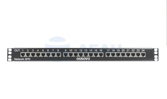 SP-IP24/1000R OSNOVO Устройство грозозащиты для локальной вычислительной сети