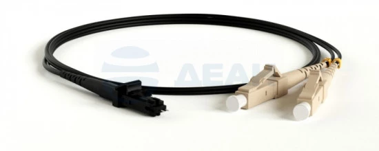 FC-D2-50-LC/PR-MTRJM/PR-H-1M-LSZH-BK Hyperline Патч-корд
