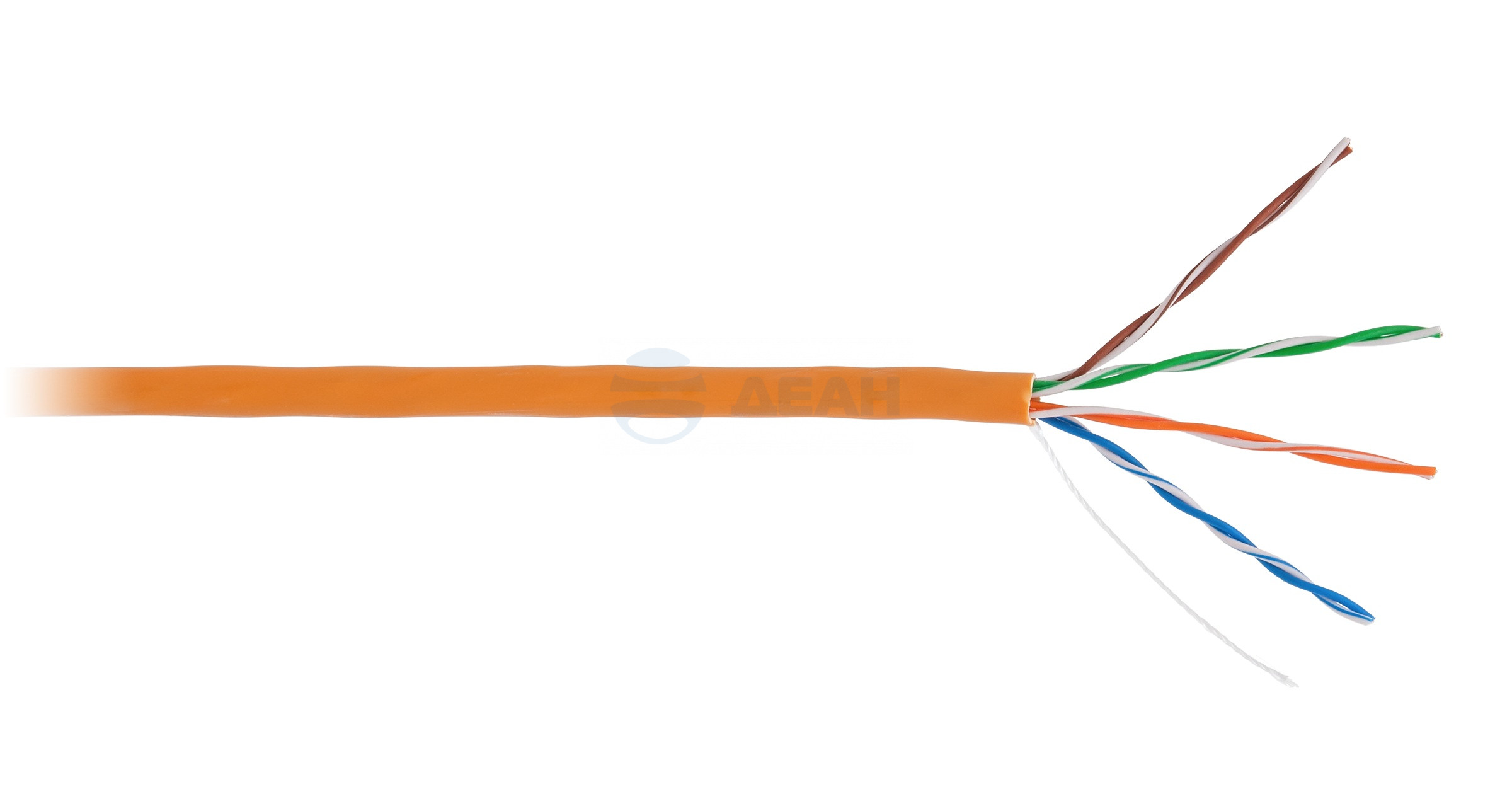           
Кабель витая пара (EC-UU004-5E-LSZH-OR)  (NETLAN) 
