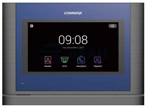 CDV-704MA (синий) COMMAX Видеодомофон