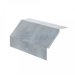                         Крышка угла верт. внешнего 90 градусов Профи INOX (AISI 316) 500х100 (1,0 мм) (PR16.16753) (Промрукав) 
						