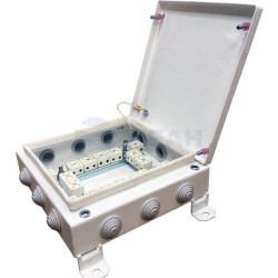                         Коробка монтажная КМ-О (32к*10,0)-IP55-2020, 12 вводов  (Гефест) 
						