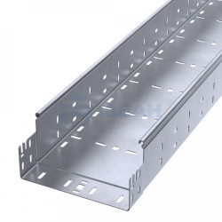                         Лоток перфорированный Профи INOX (AISI 316) 200х100x3000 (2,0 мм) (6 м/уп) (PR16.13454)  (Промрукав) 
						