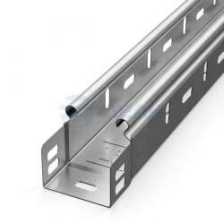                         Лоток перфорированный Стандарт INOX (AISI 304) 50х50х3000 (0,8 мм) (3 м/уп) (PR16.2346) (Промрукав)
						
