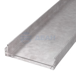                         Лоток неперфорированный Стандарт HDZ 400х80х3000 (1,0 мм) (6 м/уп) (PR16.1218) (Промрукав)
						