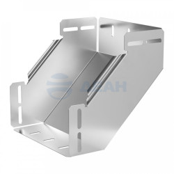                         Угол вертикальный внутренний 90 градусов Стандарт INOX (AISI 304) 200х100 (PR16.3270) (Промрукав)
						