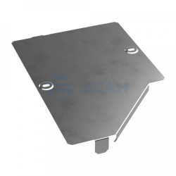                         Крышка переходника левого Стандарт INOX (AISI 304) 300х200 (PR16.4301)  (Промрукав) 
						