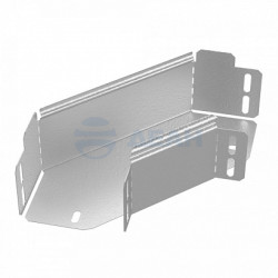                         Угол горизонтальный 90 градусов Стандарт HDZ 100х80 (PR16.1639)  (Промрукав) 
						