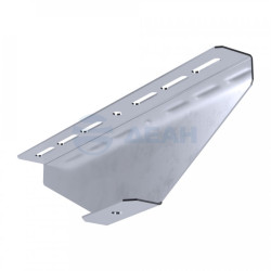                         Консоль для шпильки двусторонняя INOX (AISI 316) КШД-100 (PR16.3861)  (Промрукав) 
						