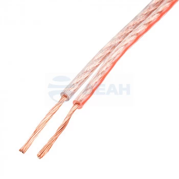 PRN 0275 N 2х0,75 мм2, прозр,ССА,100м (08-041) ЭЛЕТЭК Кабель акустический