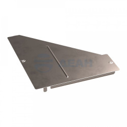                         Крышка переходника правого Стандарт INOX (AISI 409) 500х150 (PR16.5912) (Промрукав) 
						