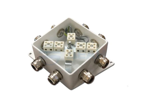 КМ-О (12к)-IP66-120х120, семь вводов Гефест Коробка монтажная