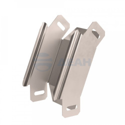                         Угол вертикальный внешний 90 градусов Стандарт INOX (AISI 409) 100х50 (PR16.3048)  (Промрукав) 
						