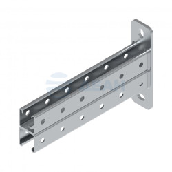                         Консоль STRUT двойная HDZ КССД-41х41х200 (2,5мм) (PR08.8192) (Промрукав) 
						