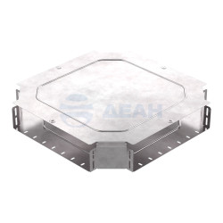                         Х-образный ответвитель с крышкой Стандарт 500х100(PR16.0645) (Промрукав) 
						