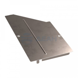                         Крышка переходника правого Стандарт INOX (AISI 409) 600х400 (PR16.5917) (Промрукав) 
						