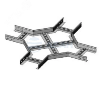 Ответвитель Х-образный (651-916) ПожТехКабель Ответвитель Х-образный для лотков