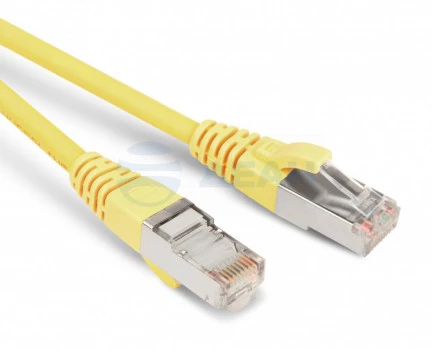 PC-LPM-STP-RJ45-RJ45-C5e-0.5M-LSZH-YL Hyperline Патч-корд