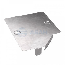                         Крышка переходника левого Стандарт 200х150 (PR16.10825) (Промрукав) 
						