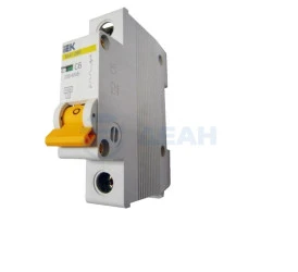 Автоматический выключатель однополюсный MVA20-1-006-C  (IEK)