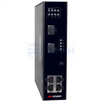 DS-3T0306P HikVision Коммутатор неуправляемый с PoE промышленный