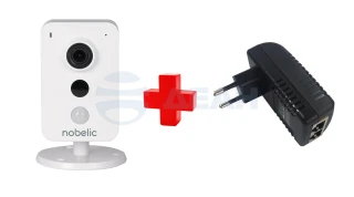 Комплект IP камера NBLC-1110F-MSD + инжектор NBLP-151 в подарок! (Nobelic)