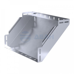                         Угол вертикальный внутренний 90 градусов Стандарт INOX (AISI 316) 400х100 (PR16.3358) (Промрукав)
						