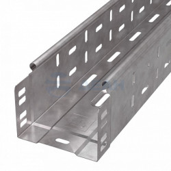                         Лоток перфорированный Стандарт HDZ 100х80х3000 (1,0 мм) (6 м/уп) (PR16.2459)  (Промрукав) 
						