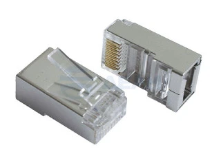 Коннектор RJ-45  8P-8C  CAT5e (экранированный) (ЭЛЕТЭК)