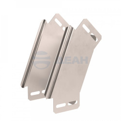                         Угол вертикальный внешний 90 градусов Стандарт INOX (AISI 409) 100х80 (PR16.3049)  (Промрукав) 
						