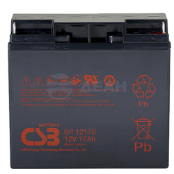                         Аккумулятор GP12170 B3 (АКБ 12-17) (CSB) 
						