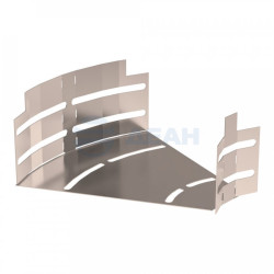                         Угол горизонтальный изменяемый 0-45 градусов Стандарт INOX (AISI 409) 200х80 (PR16.3651)  (Промрукав) 
						