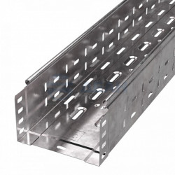                         Лоток перфорированный Стандарт 150х100х3000 (1,0 мм) (6 м/уп) (PR16.2299)  (Промрукав) 
						