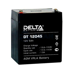Аккумулятор DT 12045 (АКБ 12-4,5) Delta