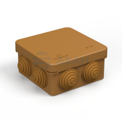                         Коробка распределительная Кор.рас.о/п б.HF б.80х80х40(105)(40-0210-8001)  (Промрукав) 
						