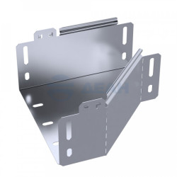                         Переходник левый Стандарт INOX (AISI 316) 200х100х100 (PR16.5530)  (Промрукав) 
						