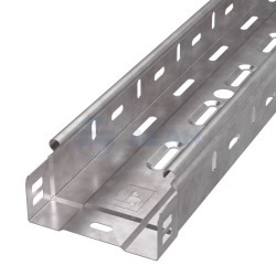                         Лоток перфорированный Стандарт HDZ 100х50х3000 (0,7 мм) (24 м/уп) (PR16.1227)  (Промрукав) 
						