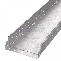                         Лоток перфорированный Профи HDZ 300х100x3000 (1,5 мм) (6 м/уп) (PR16.13247)  (Промрукав) 
						