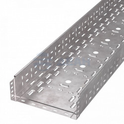                         Лоток перфорированный Стандарт HDZ 300х100х3000 (1,0 мм) (6 м/уп) (PR16.2466)  (Промрукав) 
						