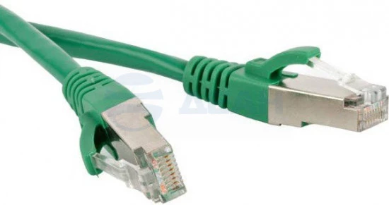PC-LPM-SFTP-RJ45-RJ45-C5e-8M-LSZH-GN Hyperline Патч-корд