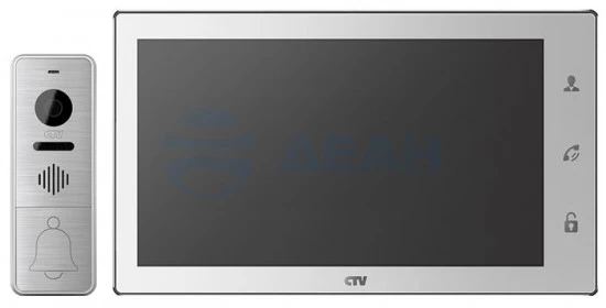 CTV-DP4106AHD W (белый) CTV Комплект видеодомофона