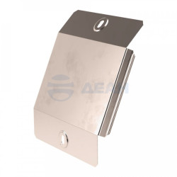                         Крышка угла вертикального внешнего 90 градусов Стандарт INOX (AISI 409) 150 (PR16.3071)  (Промрукав) 
						