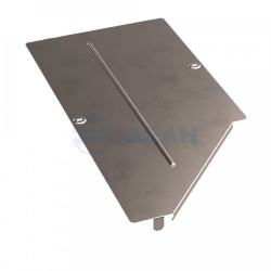                         Крышка переходника левого Стандарт INOX (AISI 409) 600х400 (PR16.5656) (Промрукав) 
						