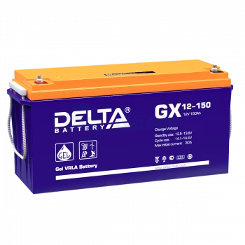 GX 12-150 (АКБ 12-150) Delta Аккумулятор