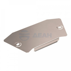                         Крышка угла горизонтального 45 градусов Стандарт INOX (AISI 409) 100 (PR16.3486)  (Промрукав) 
						