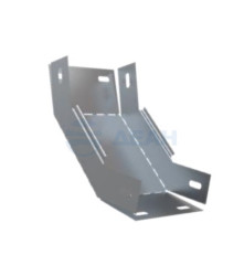                         Угол вертикальный внутренний 45° 500x50х1,0 мм (560-018)  (ПожТехКабель) 
						